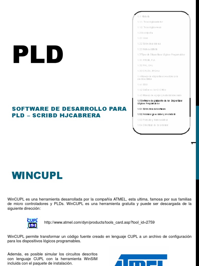 WinCUPL: Software Gratuito para PLD | PDF