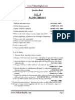 2 Marks: Question Bank Unit - Ii Datapath Design