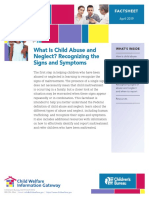 What Is Child Abuse and Neglect? Recognizing The Signs and Symptoms