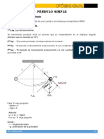 Definición de Péndulo Simple