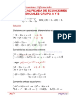 Ecuaciones Diferenciales de 2do Orden