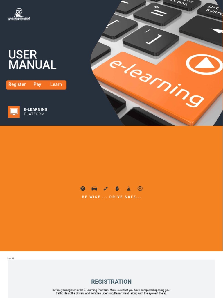 E-Learning Registration Guide for EDC | PDF | Login | Educational ...