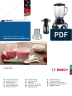 Bosch MMB66G7M Blender PDF