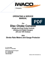 Swaco Disc Choke Console Manual 9090080 (E) PDF