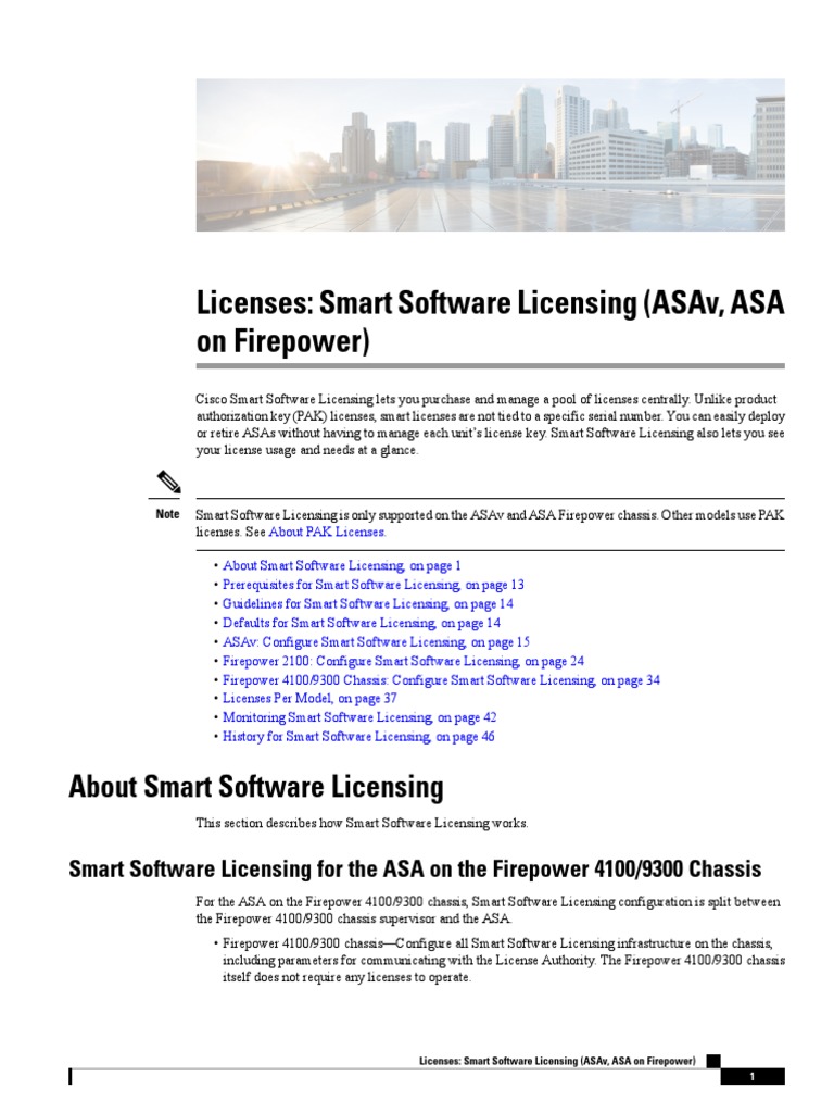 Cisco ASA Smart Licensing Overview | PDF | Proxy Server | Transport ...