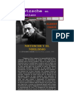 Camus, Albert - Nietzsche y el nihilismo