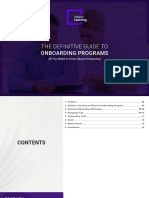 Ebook - The - Definitive Guide To Onboarding Programs PDF