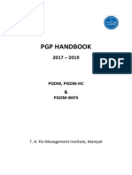 PGP Handbook 2017 19 Abridged 3 PDF