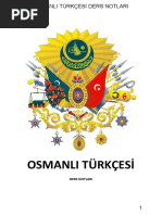 1OsmanliTurkcesi Dersnotlari PDF