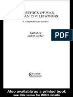 Torkel Brekke - The Ethics of War in Asian Civilizations. A Comparative Perspective (2005) PDF