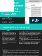 Elaborating Cash Waqf Development in Indonesia Using Analyitic