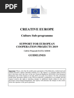 Creative Europe: Culture Sub-Programme