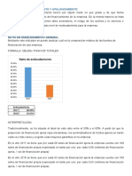 Análisis de Endeudamiento y Apalancamiento