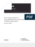 User Manual: 8-Port Gigabit Ethernet Smart Managed Plus Switch With 2-Port 10G/Multi-Gig Uplinks