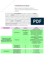 Classification Algues PDF