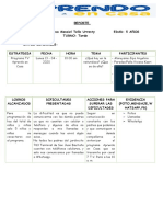 Reporte - 2º Semana