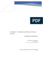 Actividad 4 - Distribuciones Binomial, Poisson y Normal PDF