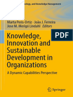2019 - Knowledge Innovation and Sustainable Development Organizations
