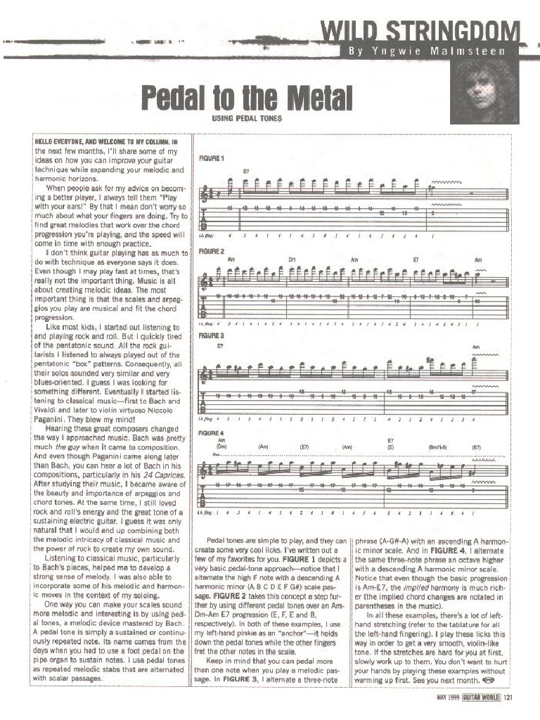 Yngwie J Malmsteen Guitar World Lessons PDF