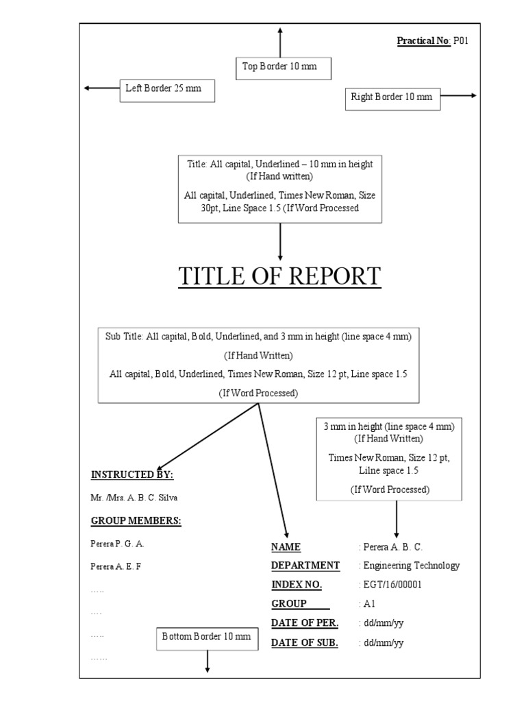 Title of Report: Practical No: P01 | PDF