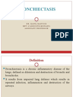 Bronchiectasis: Dr. Kapil Rastogi MPT (Cardiopulmonary) Assistant Professor