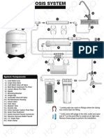 Reverse Osmosis System Exploded Diagram Components