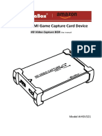 USB3.0 HDMI Game Capture Card Device: HD Video Capture BOX