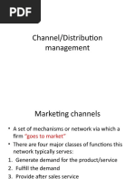 Sales & Distribution management