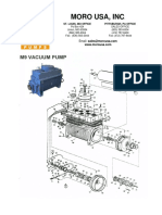 M9 Parts Breakdown Moro Vacuum Pump