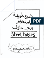 Steel Tables PDF