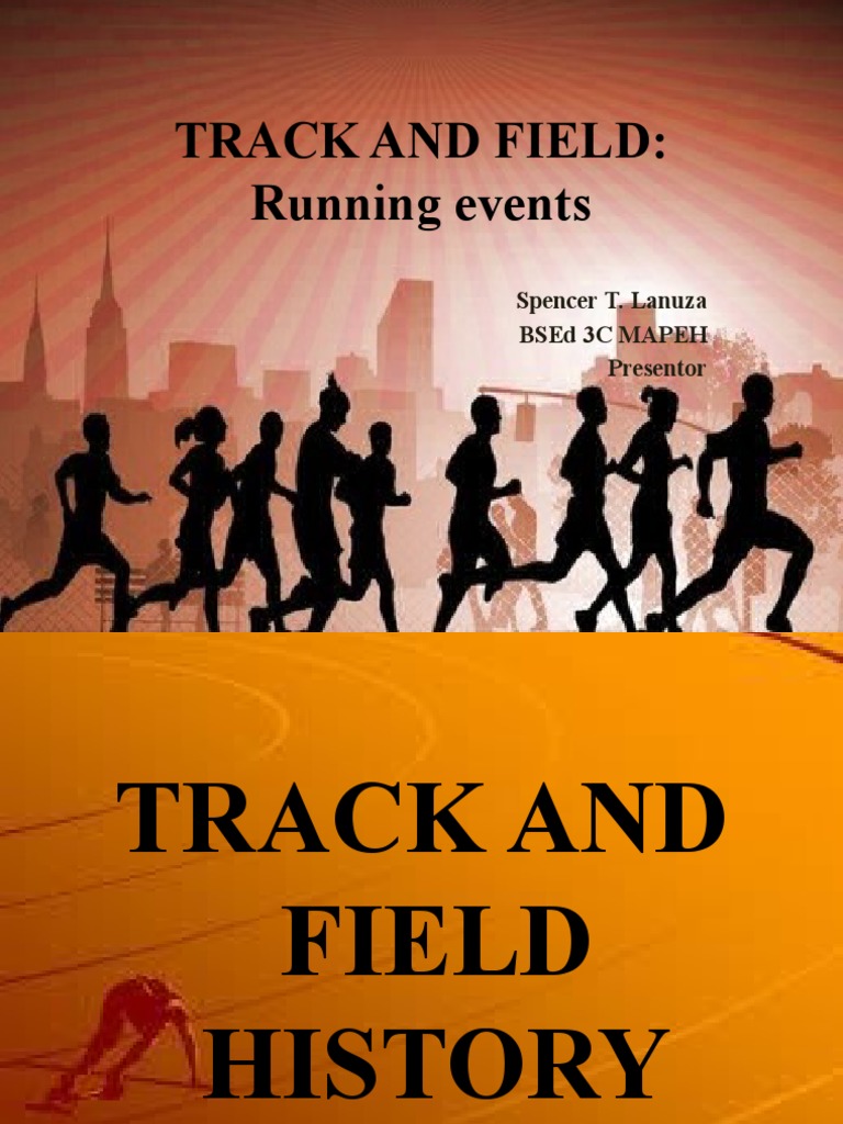 Track and Field PDF Track And Field Running