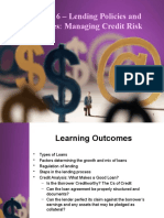Chapter 16 - Lending Policies and Procedures: Managing Credit Risk