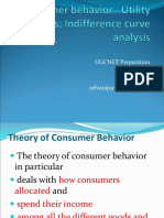 3 Consumer Behavior - Utility Analysis - Indifference Curve Analysis PDF