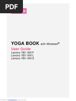 Yoga Book: User Guide