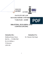 17225BLT063 Shubham Kumar Oraon Drafting and Pleading PDF
