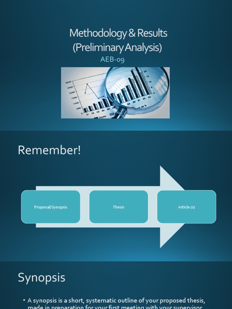 Thesis Methodology and Results Guide | PDF | Categorical Variable | Thesis