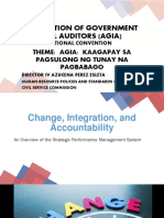 Association of Government Internal Auditors (Agia) : Theme: Agia: Kaagapay Sa Pagsulong NG Tunay Na Pagbabago
