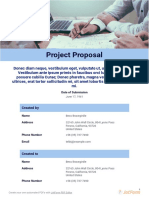 Project Proposal: Created by