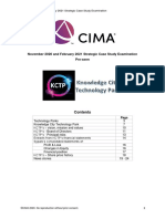 November 2020 and February 2021 Strategic Case Study Examination Pre-Seen