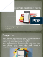 Menganalisis Pembuatan E-Book