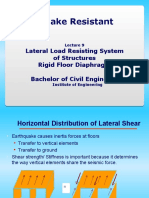 ERD BE Lecture 9 2013 Lateral Load Resisting Systems
