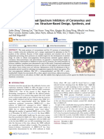 α‑Ketoamides as Broad-Spectrum Inhibitors of Coronavirus and Enterovirus Replication: Structure-Based Design, Synthesis, and Activity Assessment