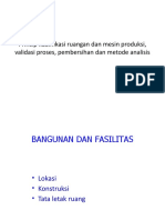 Prinsip Kualifikasi Ruangan Dan Mesin Produksi, Validasi