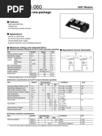 2MBI100N-060: 600V / 100A 2 in One-Package