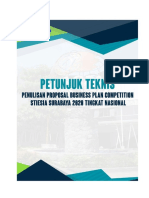 Juknis Penulisan Proposal Business Plan Competition Stiesia Surabaya 2020