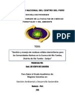 Gestion de Residuos Solidos Domiciciliarios PDF