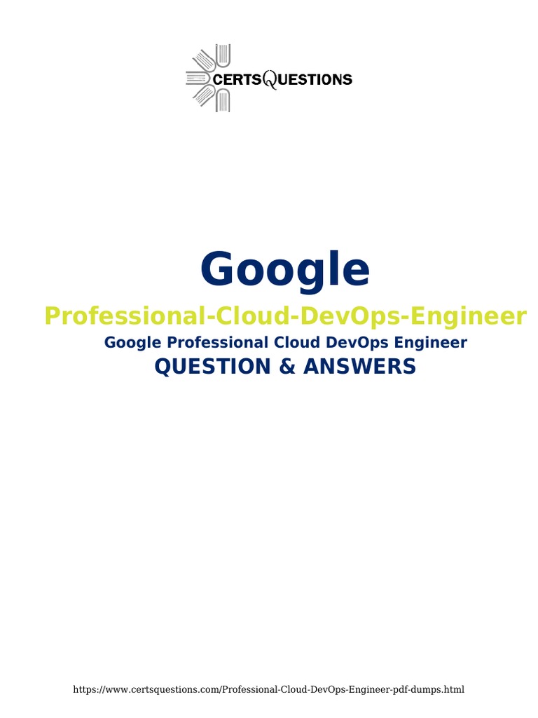 Professional-Cloud-DevOps-Engineer Prüfungsaufgaben
