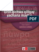 Manual de Escritura QUECHUA SUREÑO - Compressed