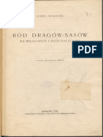 Rod Dragow-Sasow Na Wegrzech I Rusi Halickiej PDF