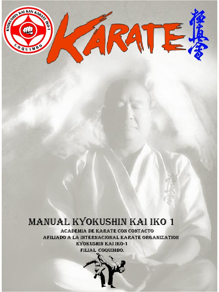 Manual de Karate Kyokushin IKO-1 | PDF | Kárate | Artes marciales japonesas